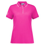  Womens Pink Short Sleeve Polo