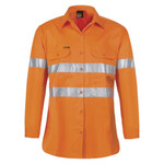 Womens Light Weight Hi Vis Shirt with CSR Tape