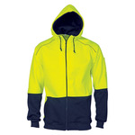 HiVis Contrast Piping Fleecy Hoodie