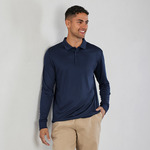 Mens Action Long Sleeve Polo