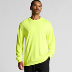 Mens Block Safety Long Sleeve Tee (Safety Colours)