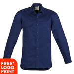 Mens Lightweight Tradie Long Sleeve Shirt 