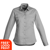 Womens Lightweight Tradie Long Sleeve Shirt