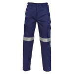 Lightweight Cotton Cargo Pants with 3M R/Tape