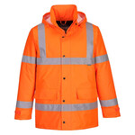 Mans Hi Vis Winter Traffic Jacket