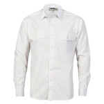 Mens Polyester Cotton Work Long Sleeve Shirt