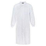 Unisex Long Dust Coat Long Sleeve With Cuff 