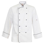 Executive Chef Jacket With Piping  Long Sleeve
