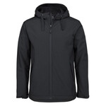 Mens Podium  Water Resistant Hooded Softshell Jacket