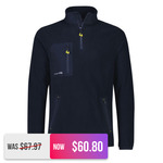 Unisex Streetworx Lightweight 1/4 Zip Polar Fleece