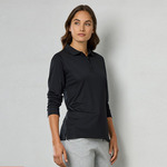 Womens Action Long Sleeve Polo