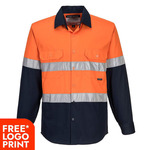 Hobart Hi-Vis Contrast Shirt Long Sleeve