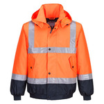 Hi-Vis Contrast Bomber Jacket