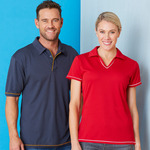 Mens Cool Dry Short Sleeves Polo