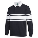 Mens C of C 3 Stripe Yarn Dyed Rugby