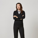 Womens V-Neck Pullover