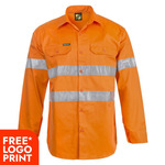 Mens Long Sleeve Shirt With CSR Tape