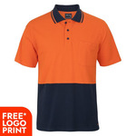 JB's HV Short Sleeve Cotton Pique Trad Polo