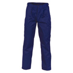 Polyester Cotton Pleat Front Work Pants